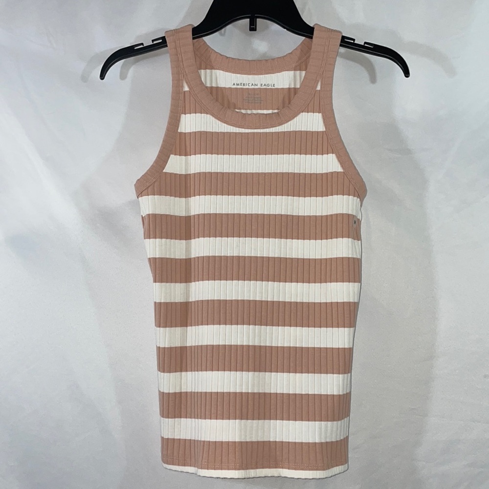 New American Eagle Stripe Tank